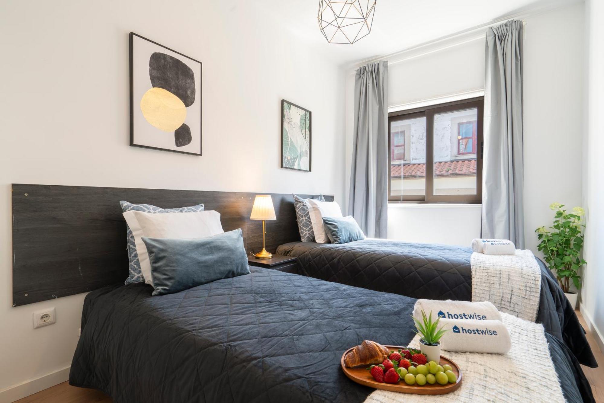 Host Wise - Comfy Minimalist Flat Appartement Oporto